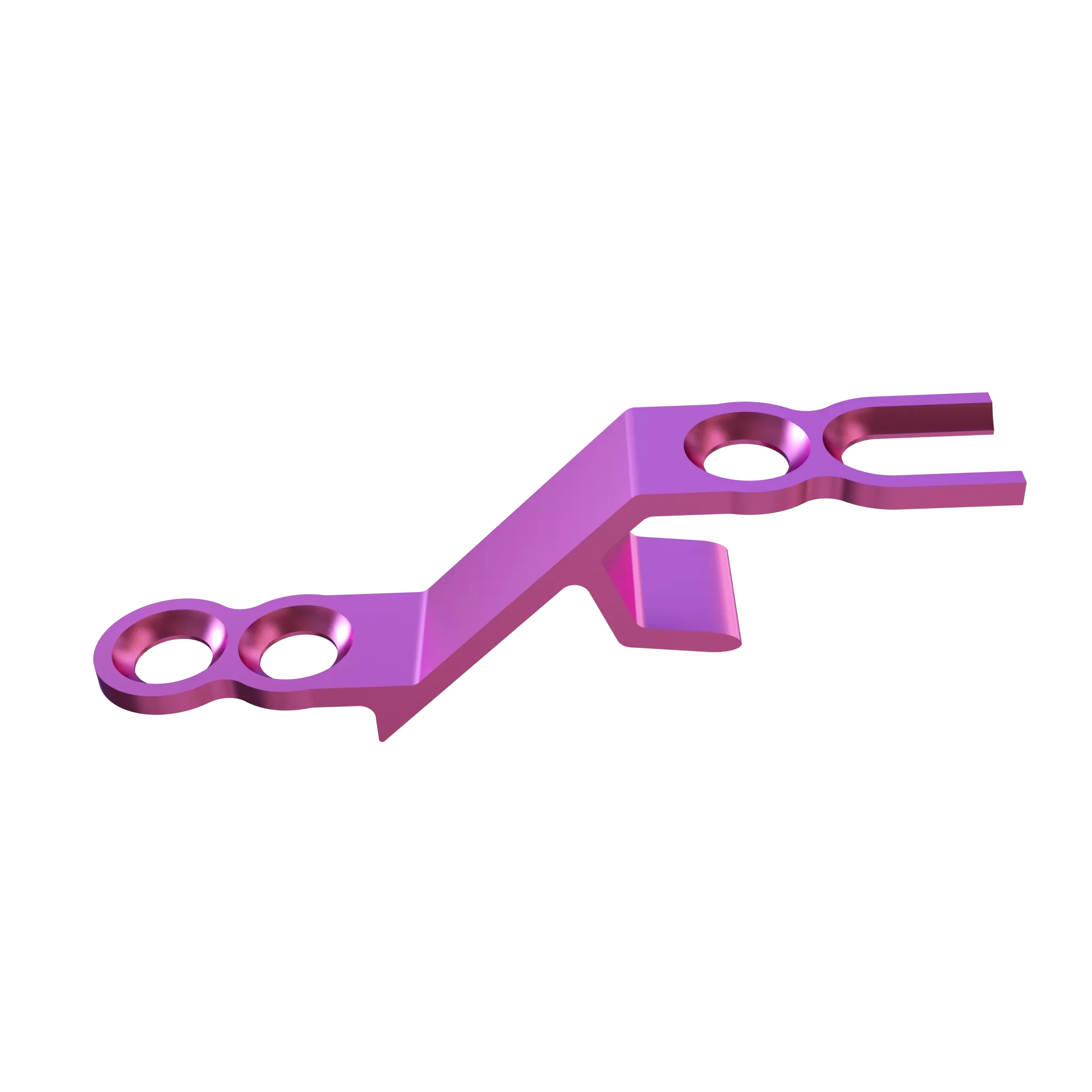 Open door titanium plate - VI