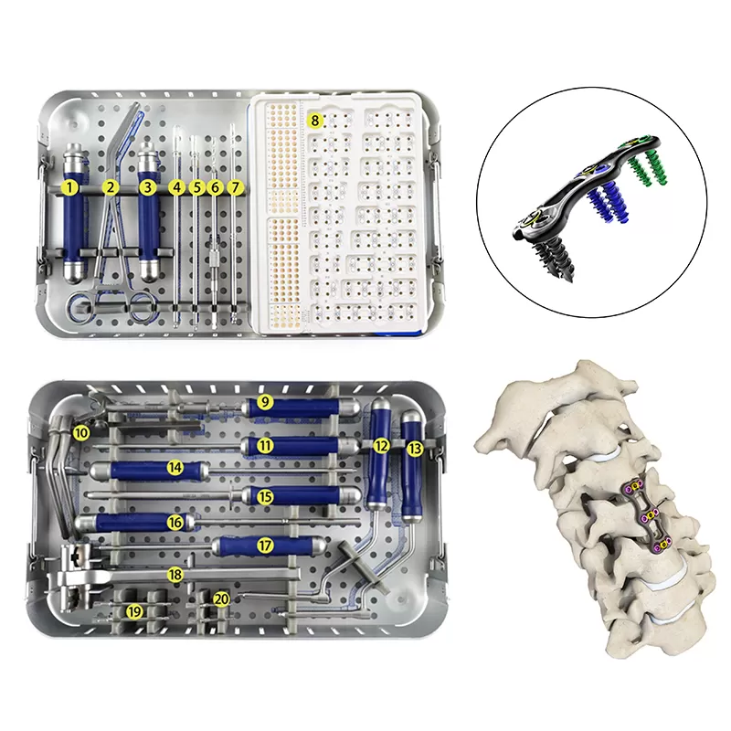 Anterior Cervical Plate Instrument Set -I
