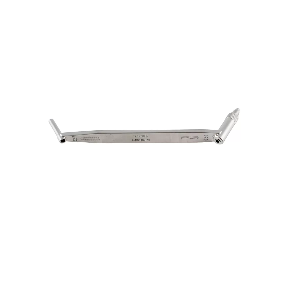 Ø2.7/Ø2.0 Dual-head drill guide