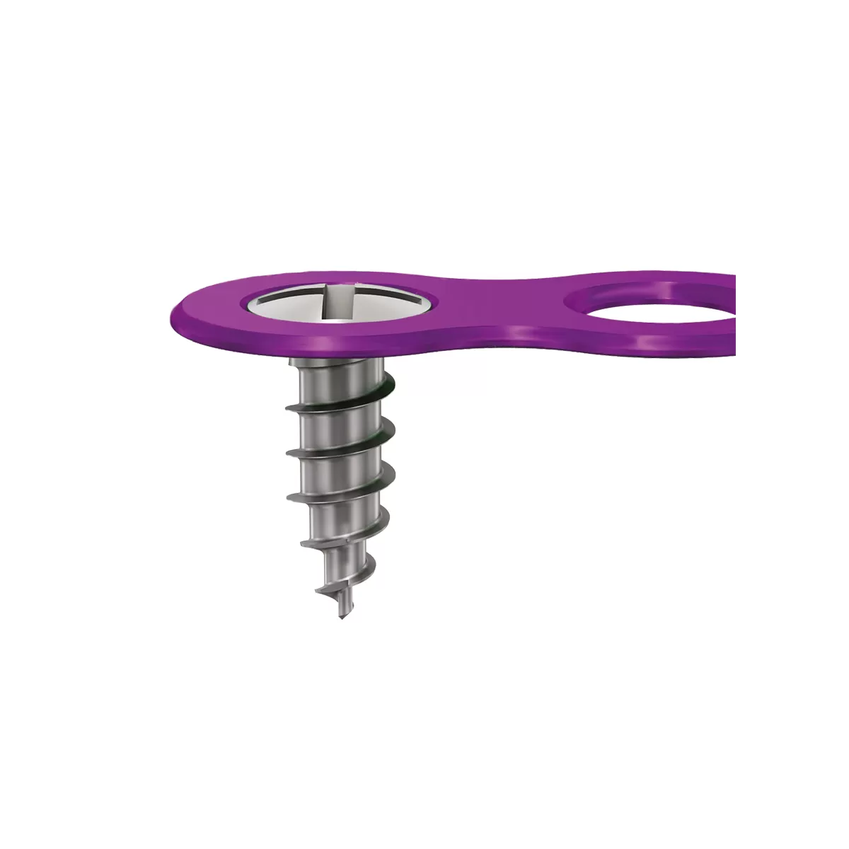 Burr Hole Cover, for shunt, 5 holes - Ultra Low Profile