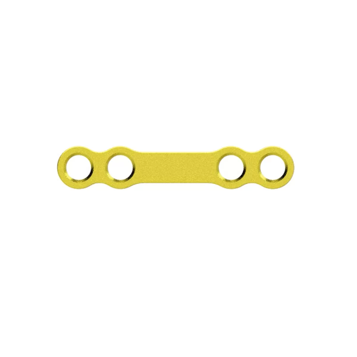 Straight Plate, 4 holes - Ultra Low Profile