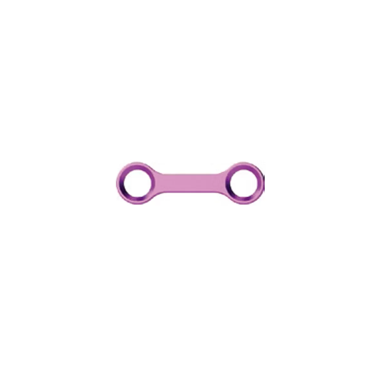 Straight Plate, 2 holes - Low Profile