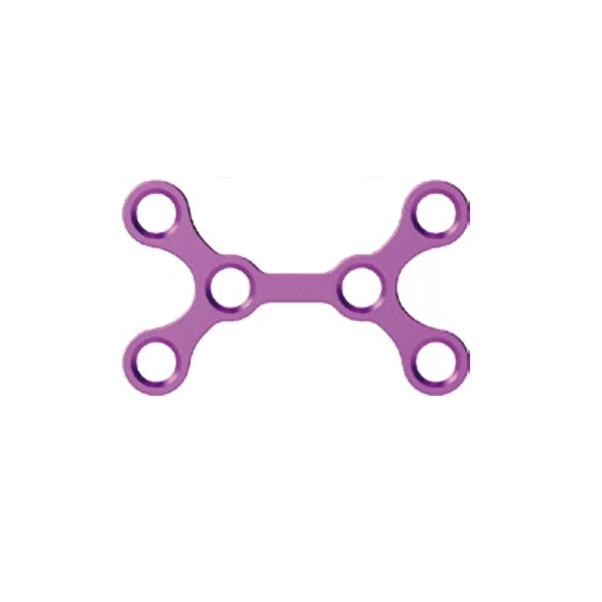 Double Y-Plate, 6 holes - Low Profile