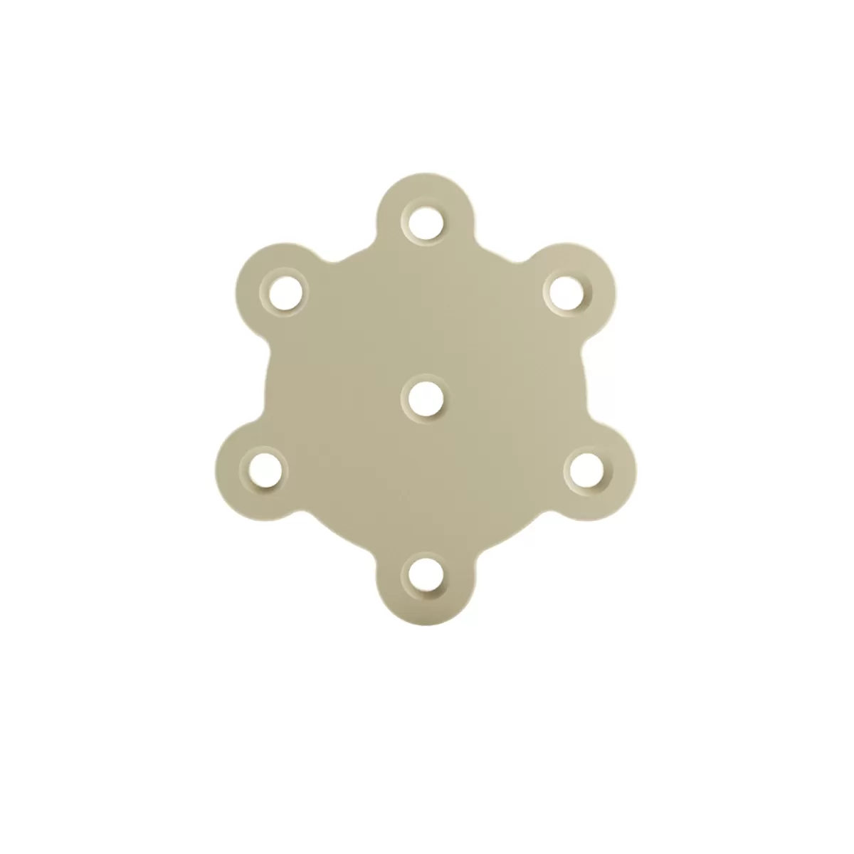 Straight Plate, 2 Holes