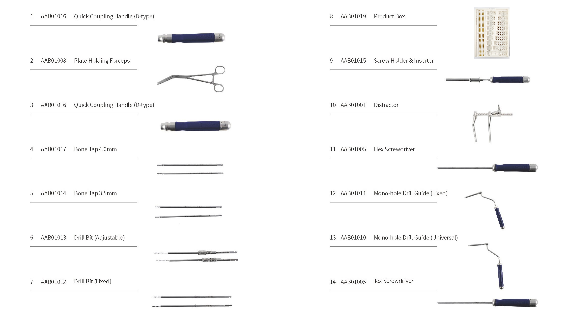 Plate Holding Forceps Plate Holding Forceps