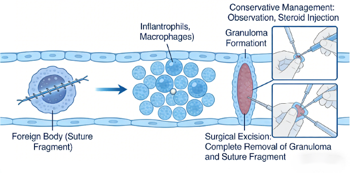 suture granuloma suture granuloma